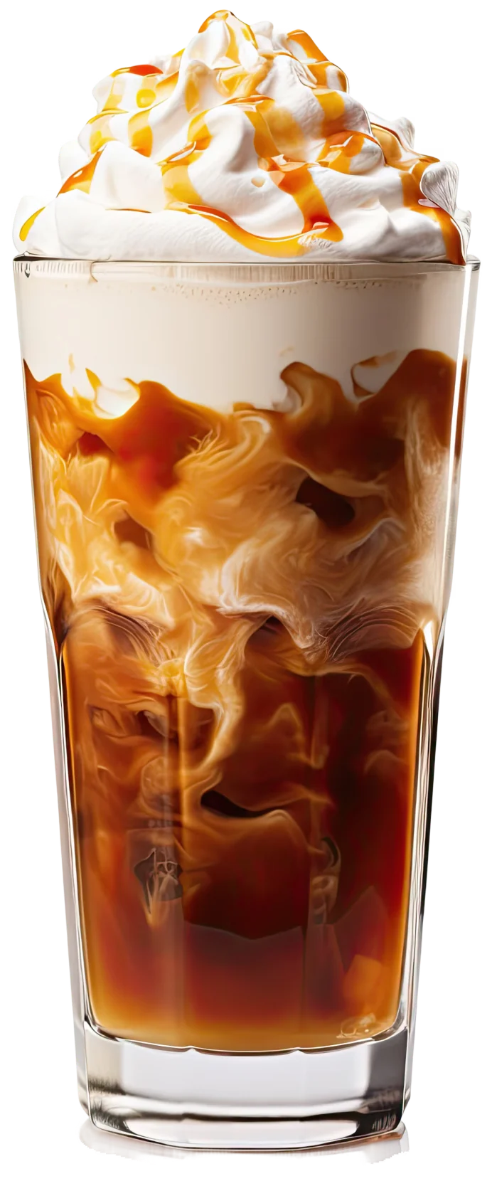 Creamy iced coffee
